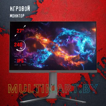 Игровой монитор A4Tech Bloody MN272Q (темно-серый) картинка 2